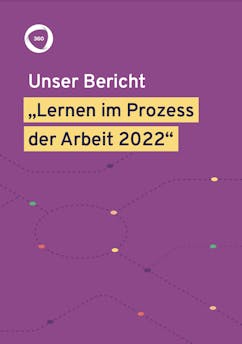 Bericht Lernen im Prozess der Arbeit