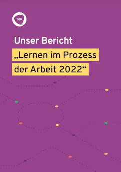 Bericht Lernen im Prozess der Arbeit