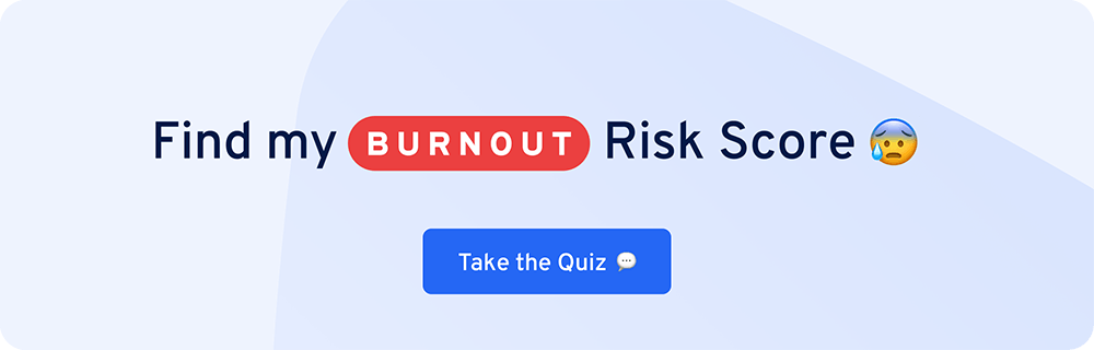 burnout quiz cta