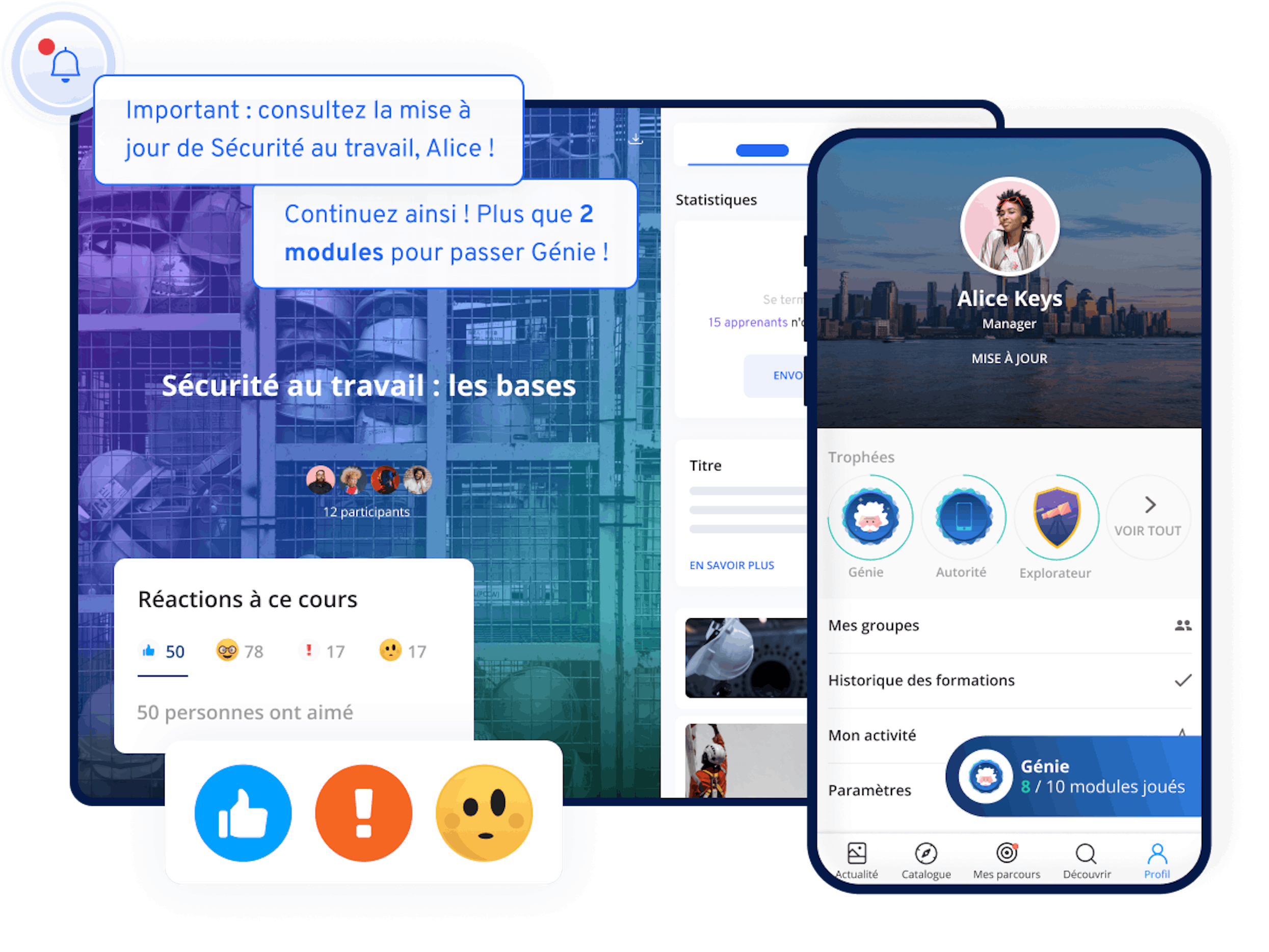 Formation réglementaire - Expérience apprenant