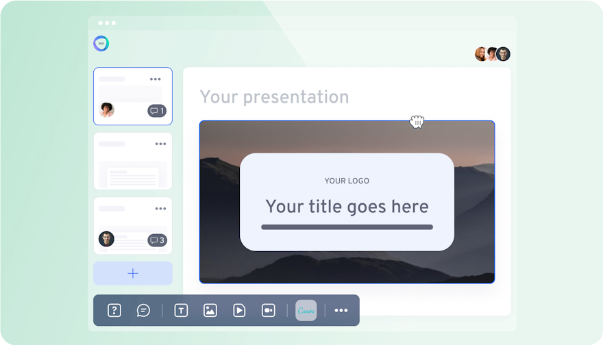 Canva integration illustration | 360Learning