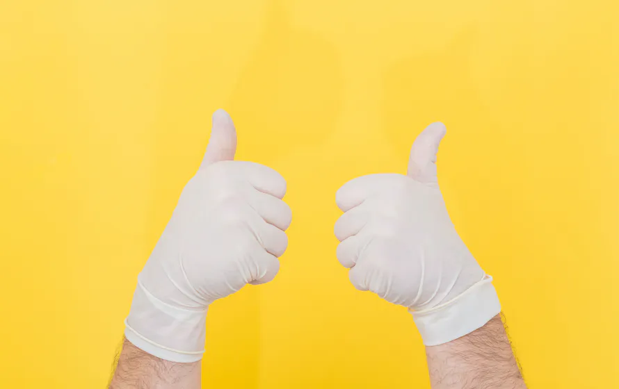 white gloves healthcare learning management system