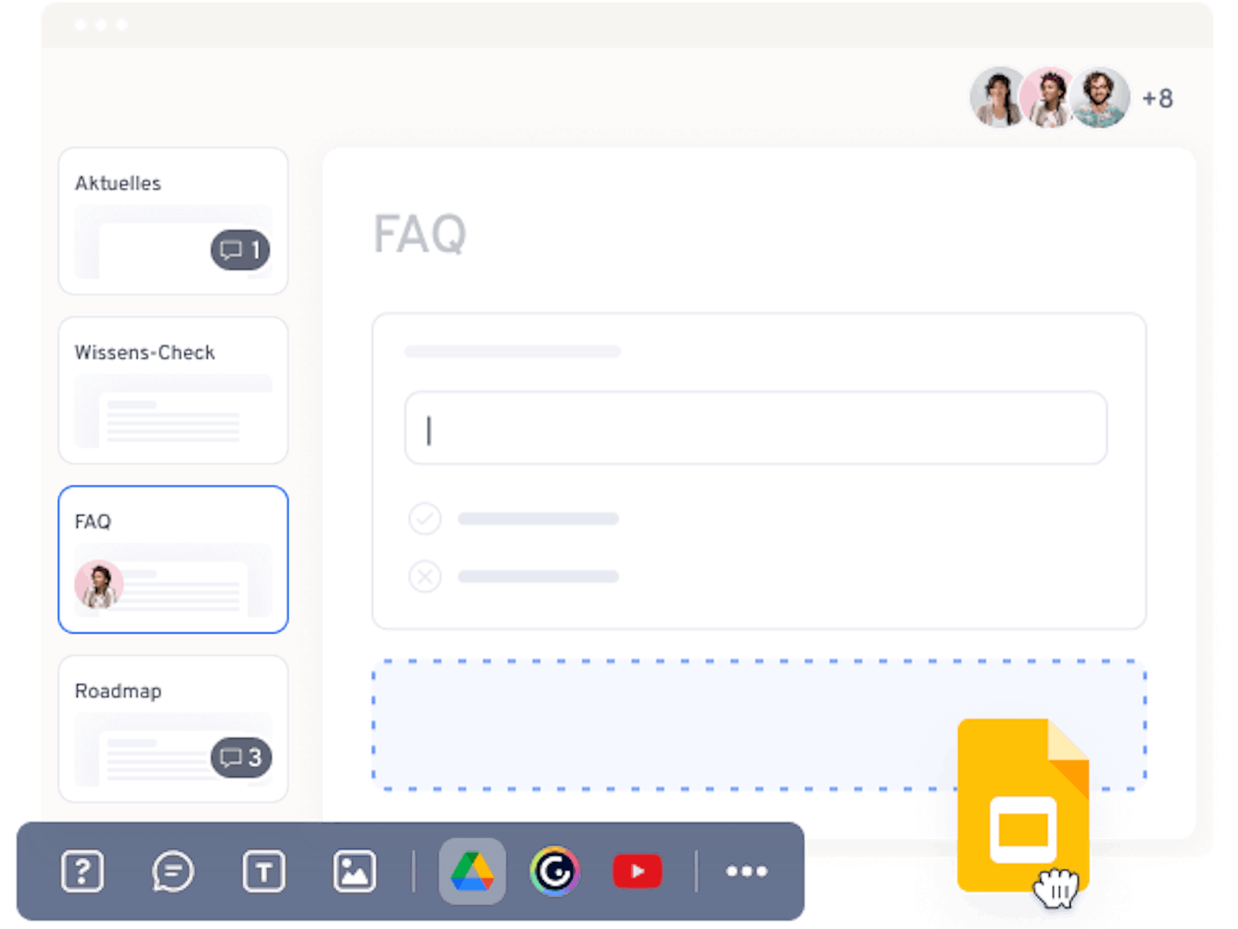 Bei der Kurserstellung im Autorentool der E-Learning-Software ist alles möglich: Integrieren Sie externen Content oder bestehende Schulungen (auch im SCORM-Format).