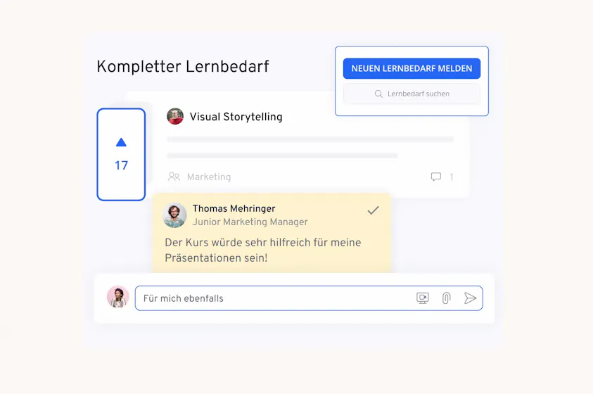 Learning Needs Tool