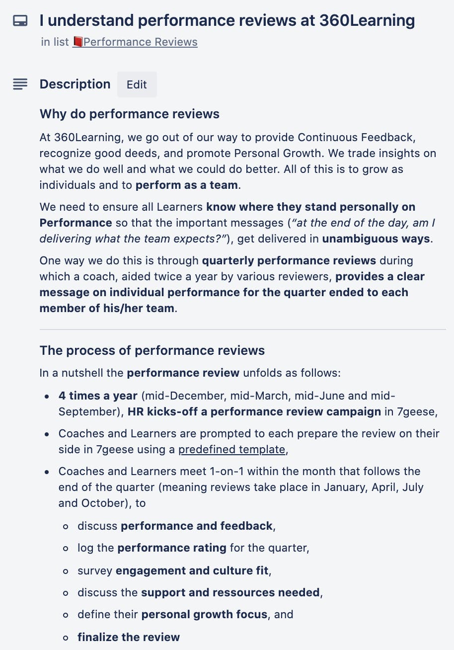performance review guidelines