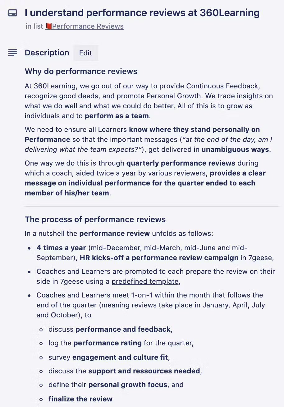 performance review guidelines