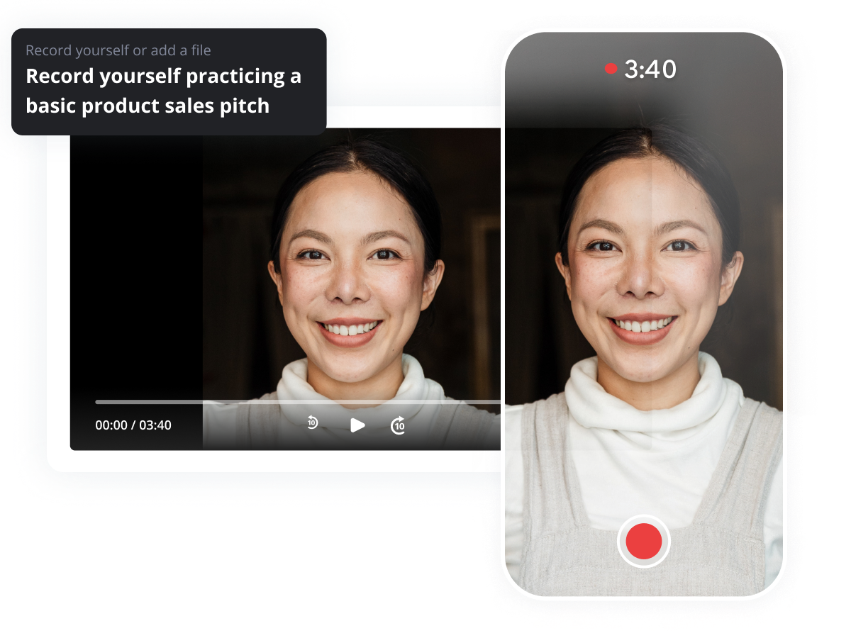 Video recording tool in 360Learning