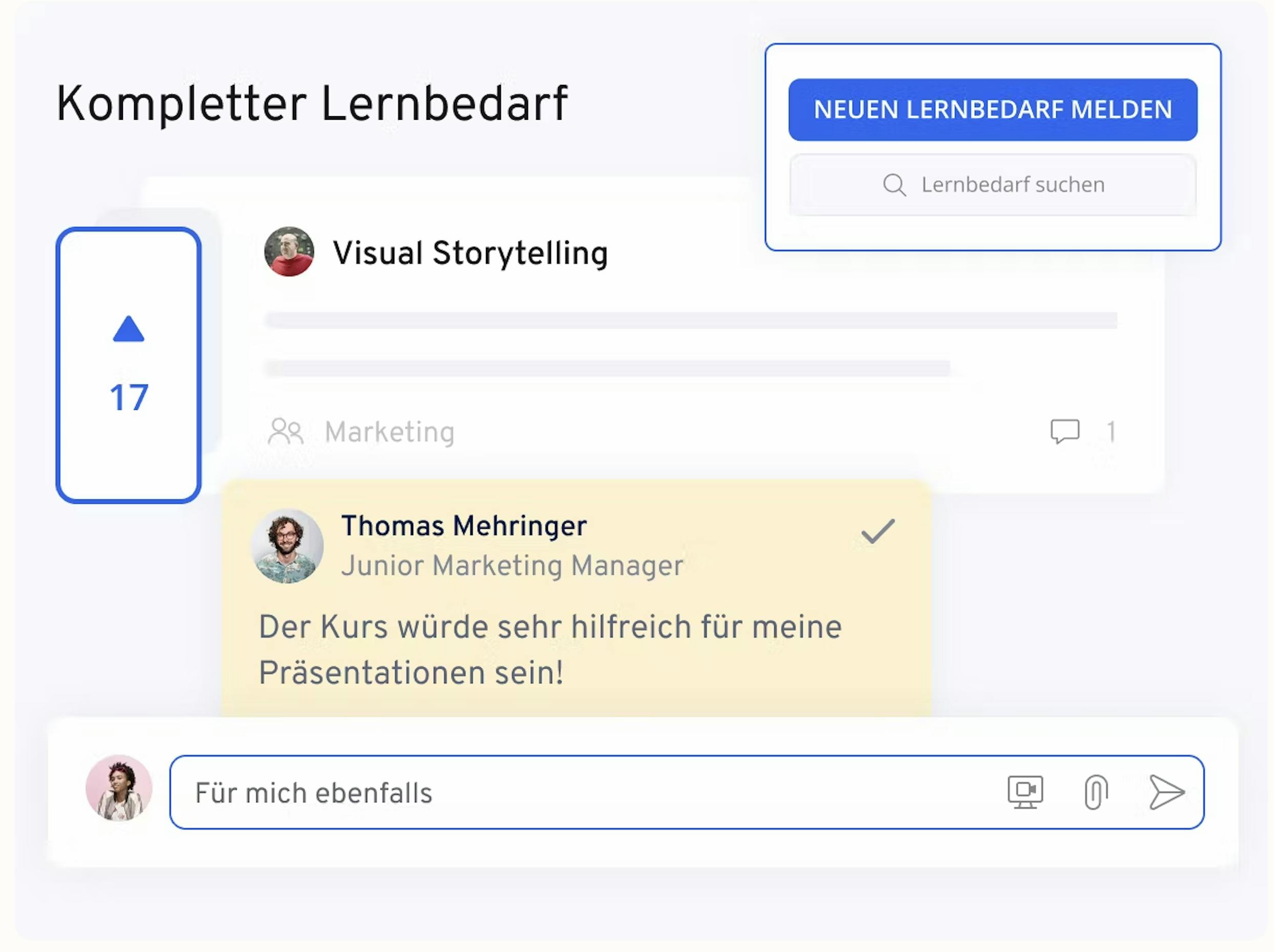 Blended Learning - Lernbedarf | 360Learning