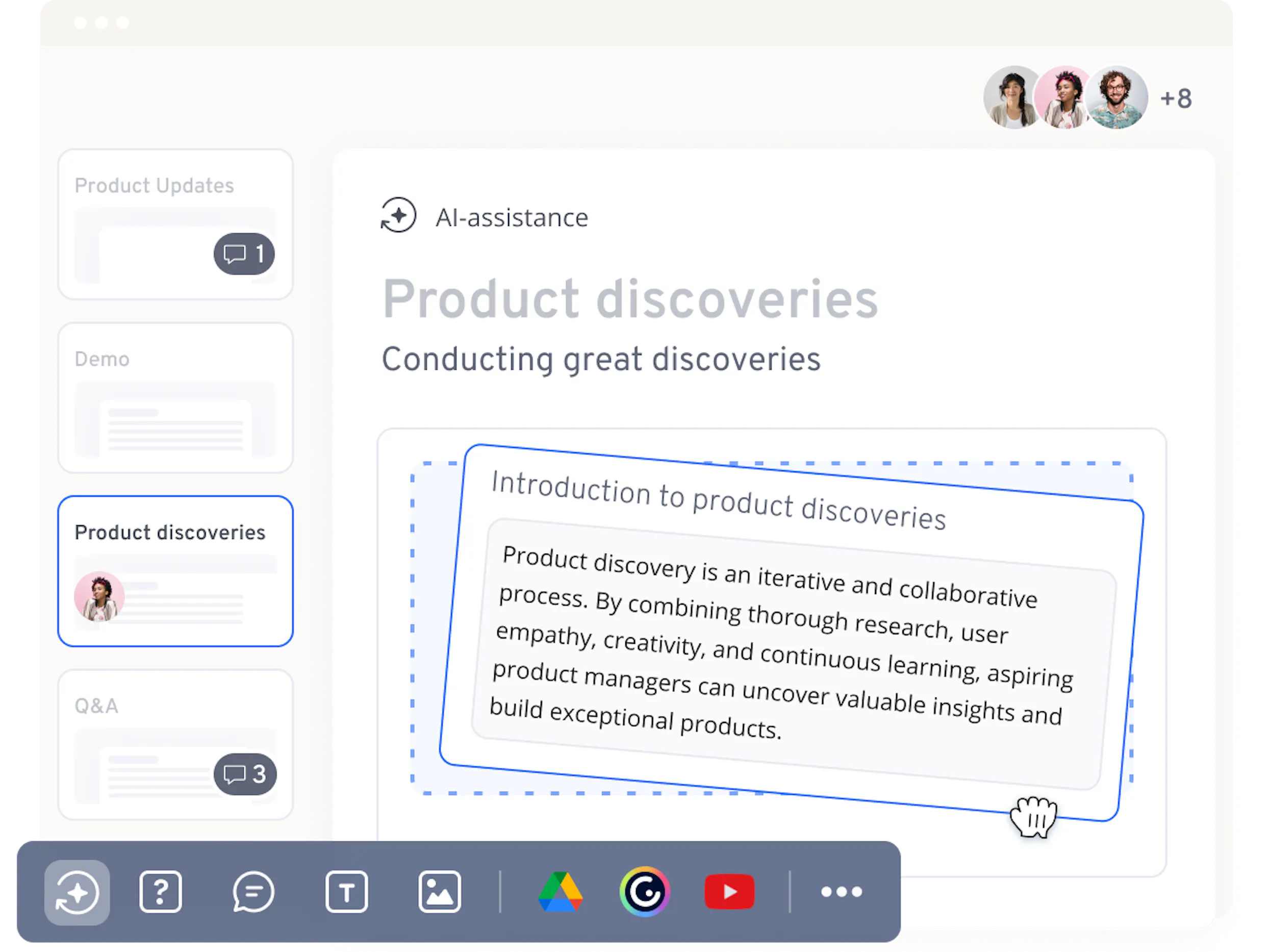 AI features in 360Learning