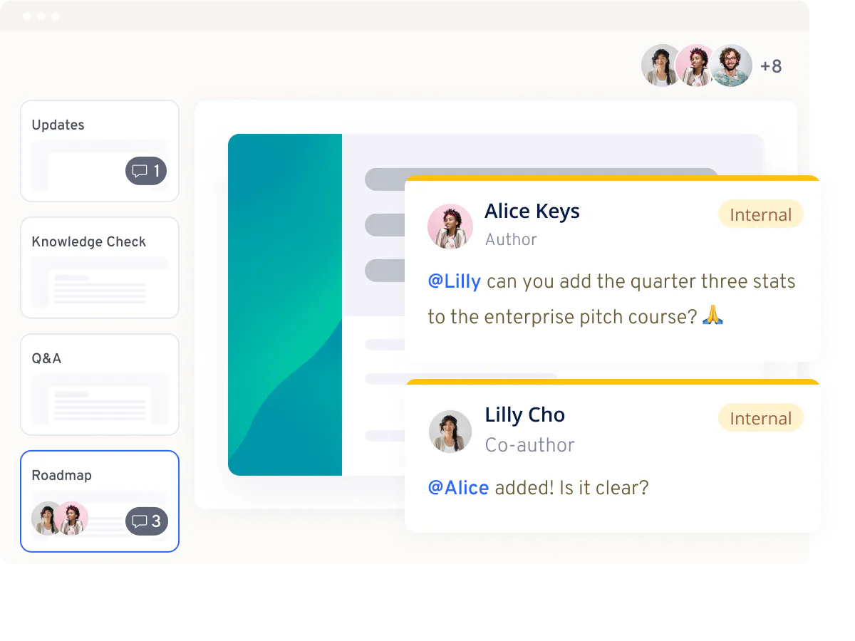 360 Learning Sample Interface LMS System for Collaborative Learning | 360Learning