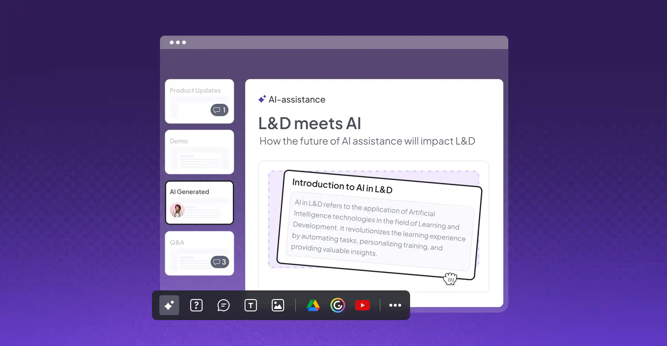 360 Learning Sample Interface Blog | 360Learning