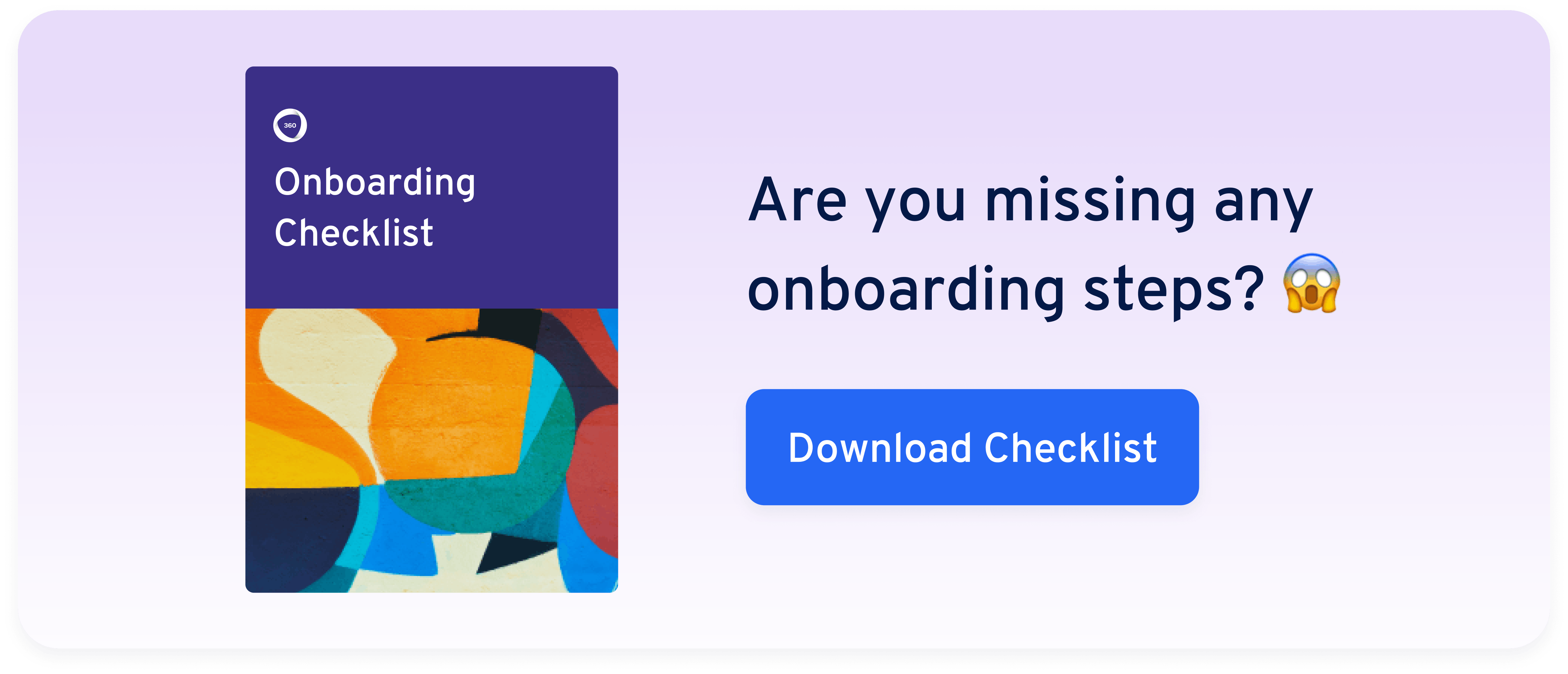 onboarding checklist