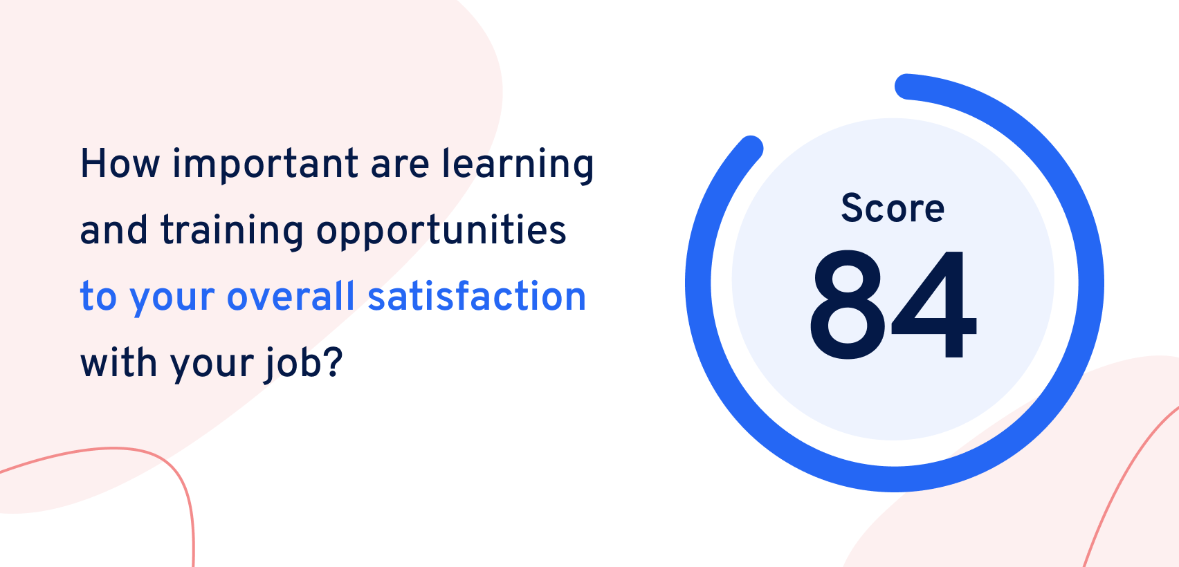 learning and training opportunities satisfaction