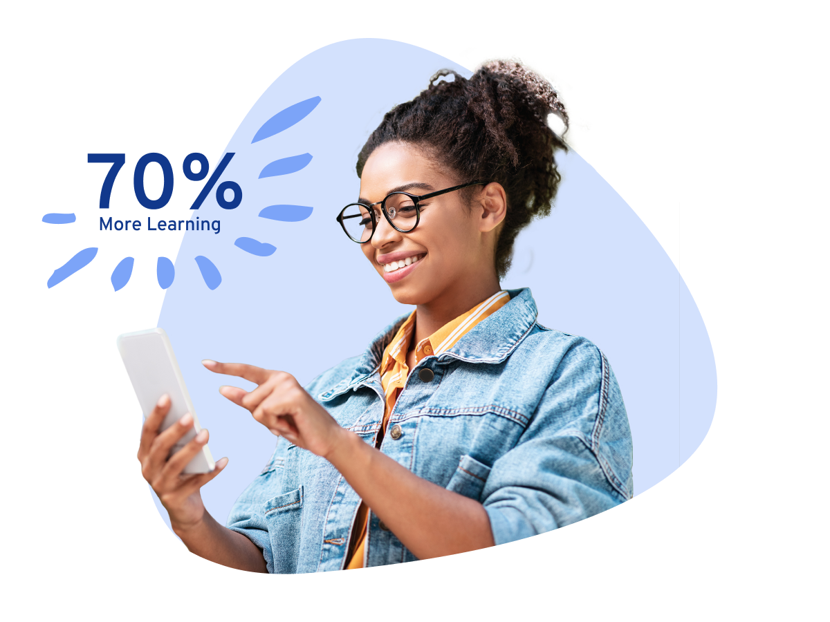 More learning with mobile learning