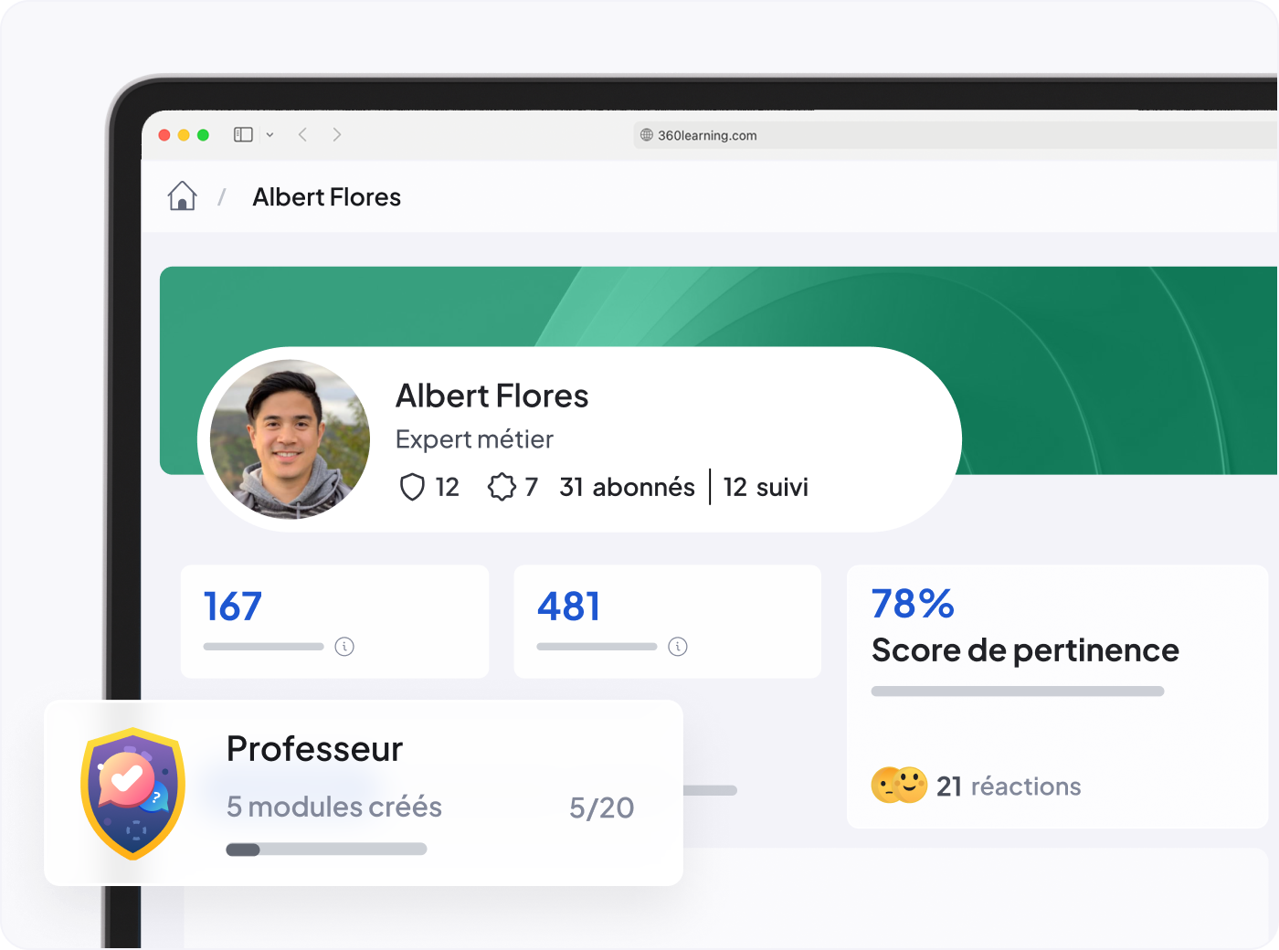 Engagement des experts