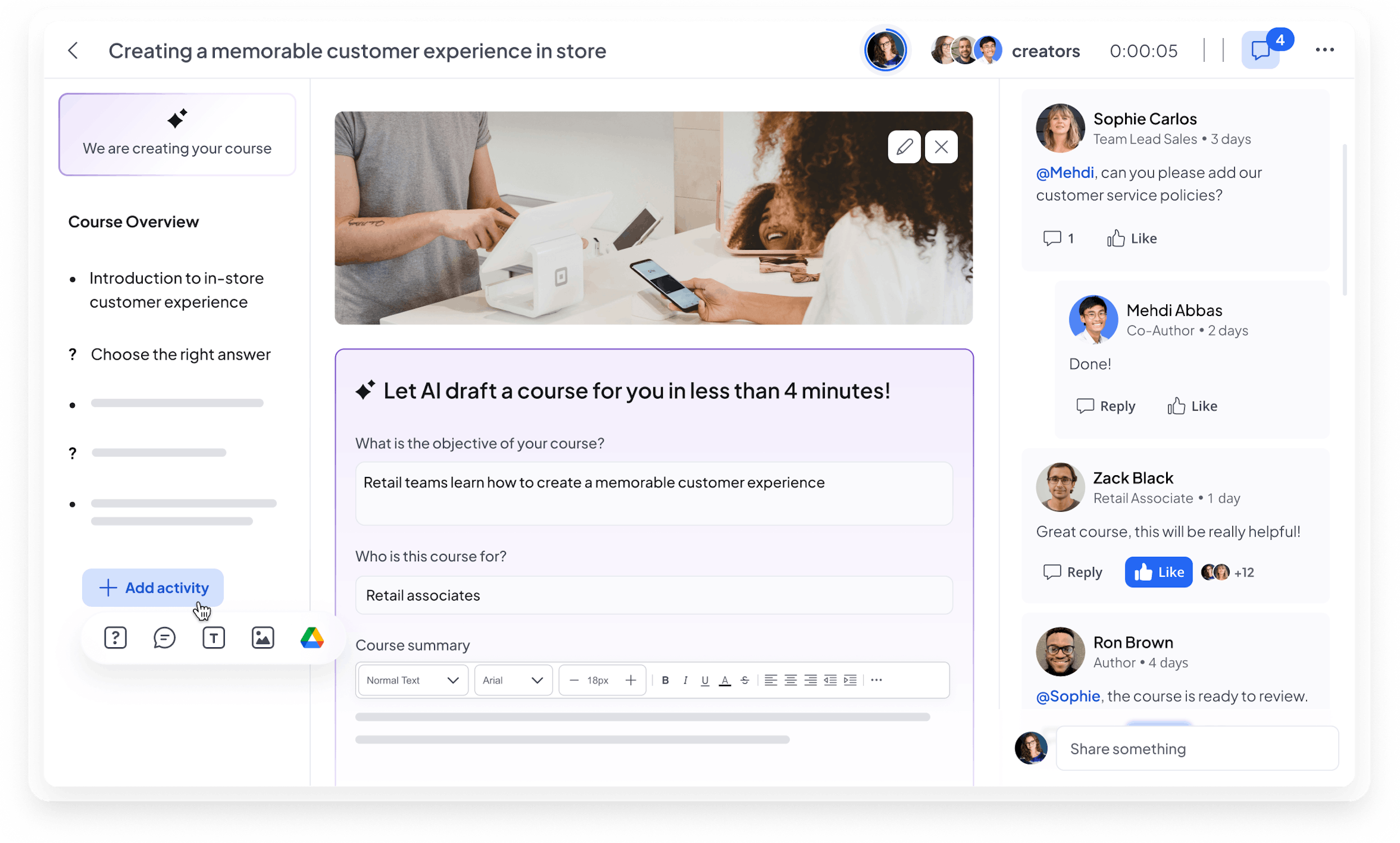 Save time with an ultra-complete ai-powered learning management system