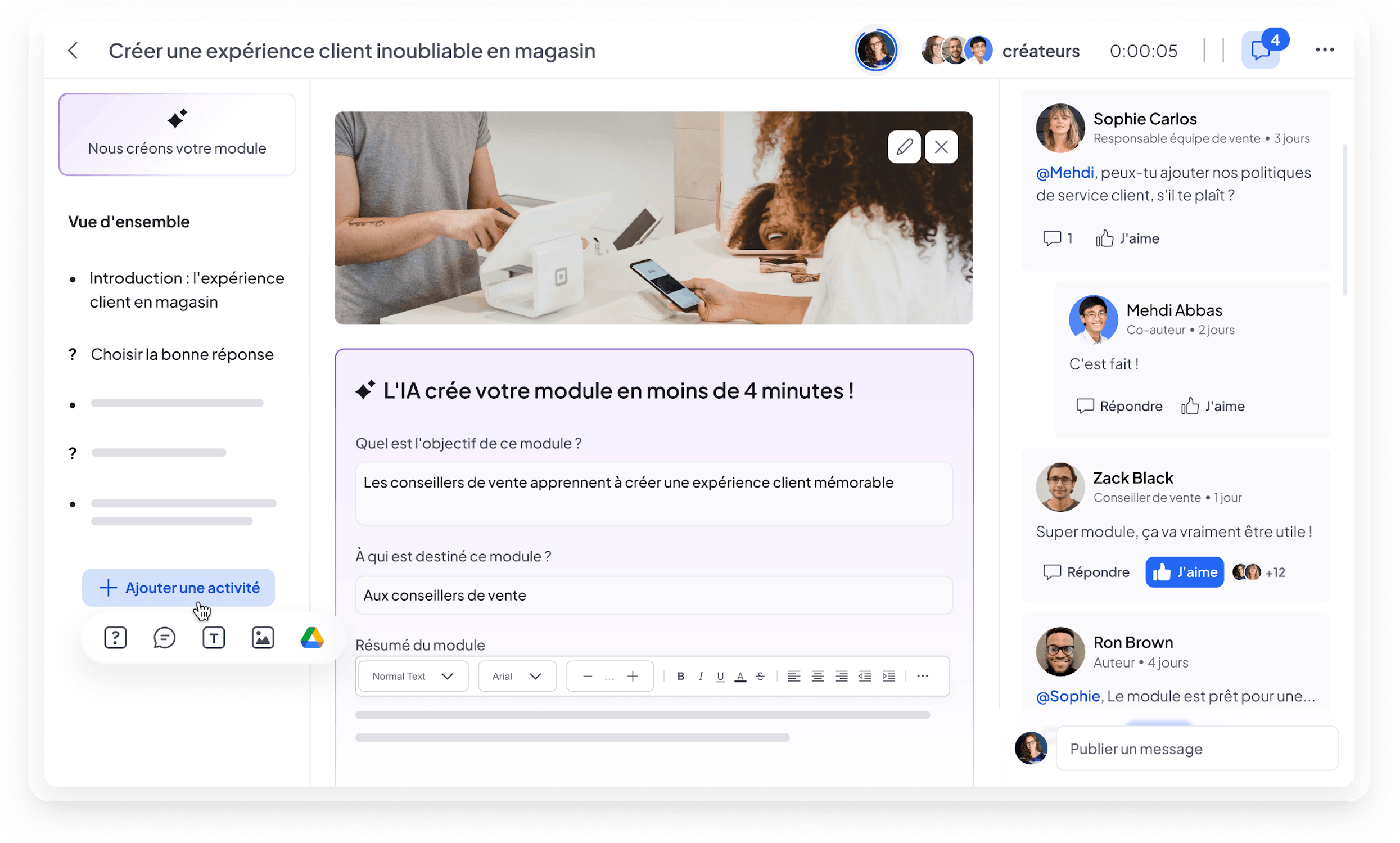 plateforme LMS 