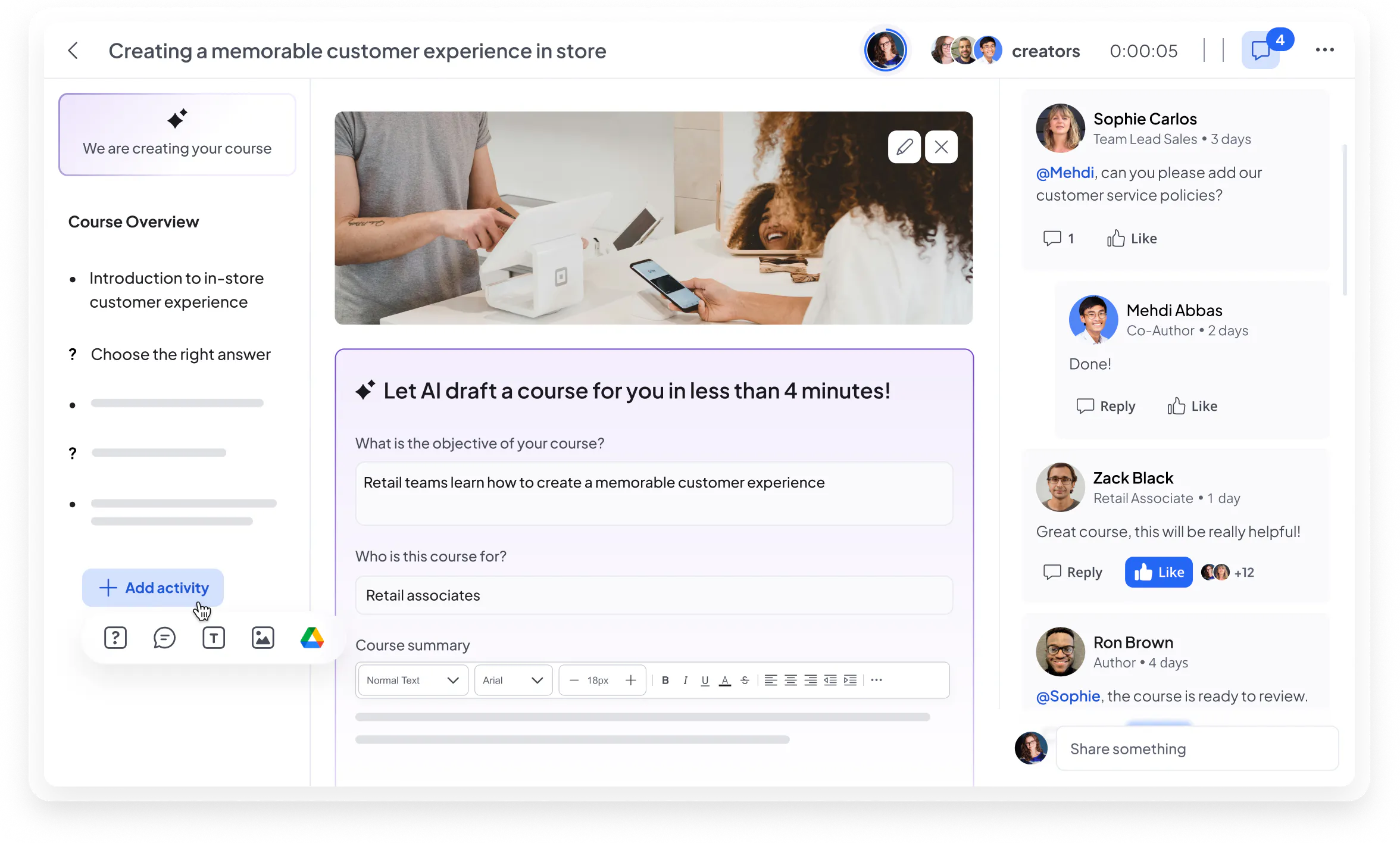 1 Collaborative Learning Management System 360learning