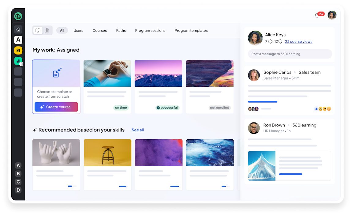 The first comprehensive learning platform | 360Learning