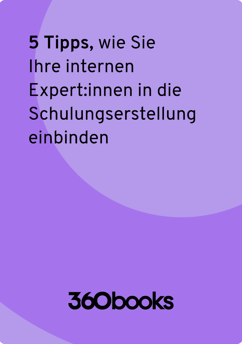 Ebook Interne Experten einbinden | 360Learning