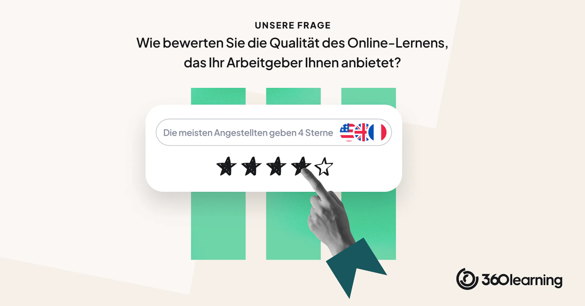 Angestellte sind mit der Qualität des E-Learnings zufrieden