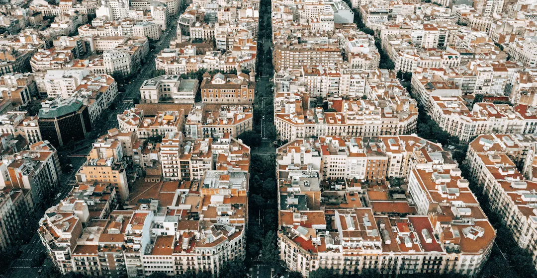 Photo of Barcelona city representing skills ontology.