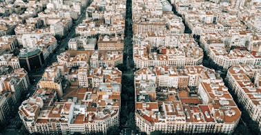 Photo of Barcelona city representing skills ontology.