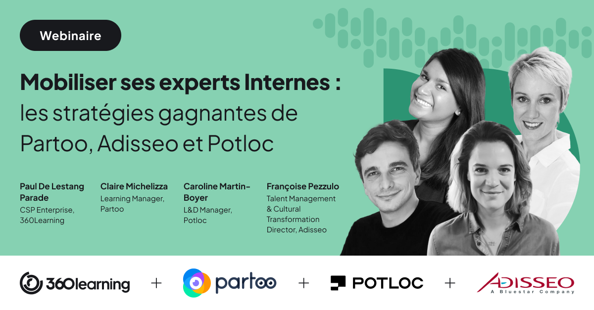 Mobiliser ses experts internes : les stratégies gagnantes de Partoo ...