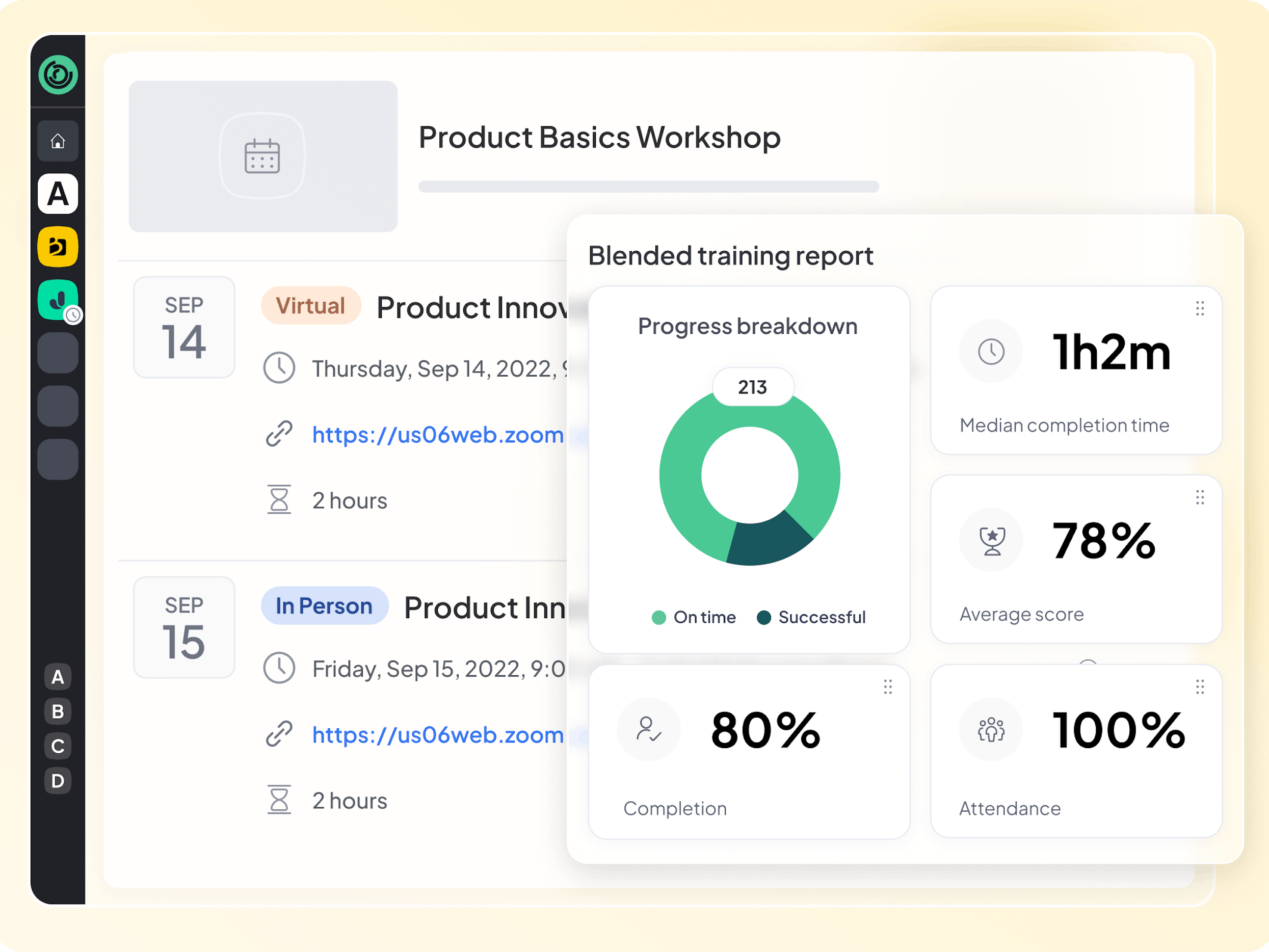 Blended Learning Dashboard