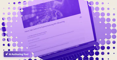 360Learning's prompt engineering AI-powered authoring tool