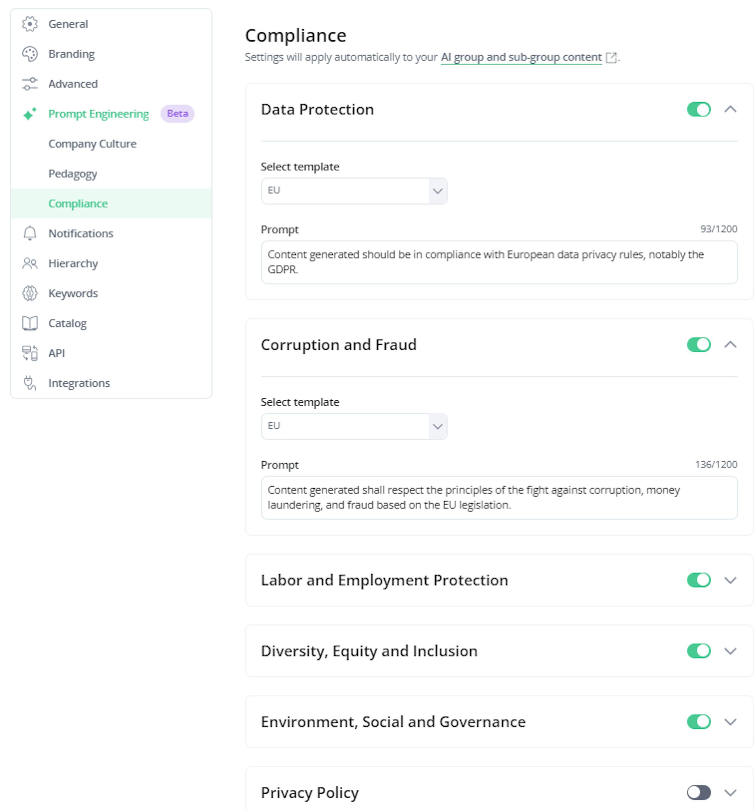Compliance beim Prompt Engineering im Bereich L&D | 360Learning