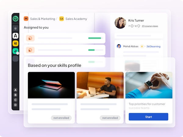 360Learning's Learning Experience Platform (LXP)