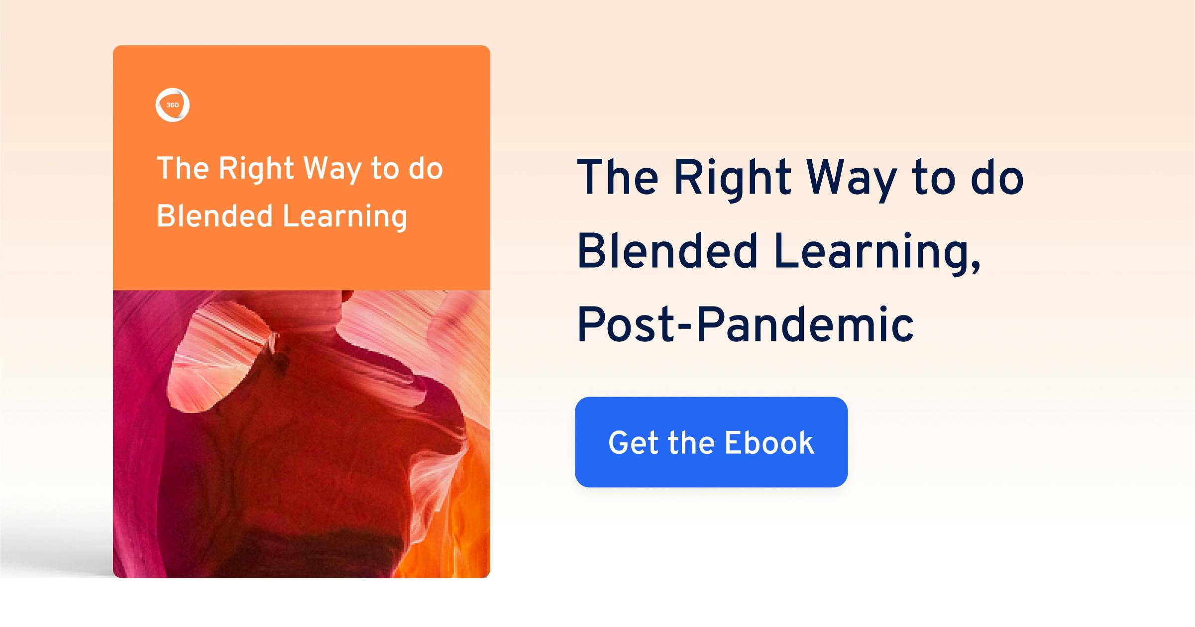 blended learning ebook CTA