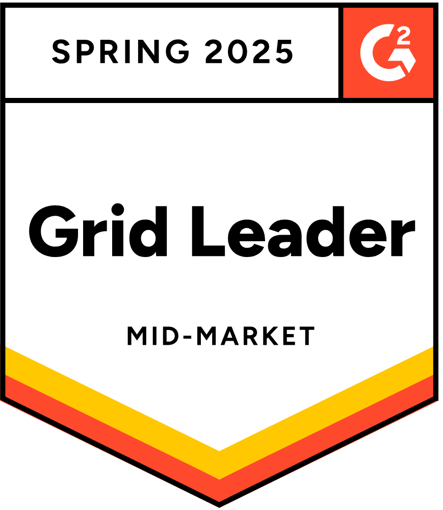 G2 Badge Grid Leader Mid-Market for 360Learnign