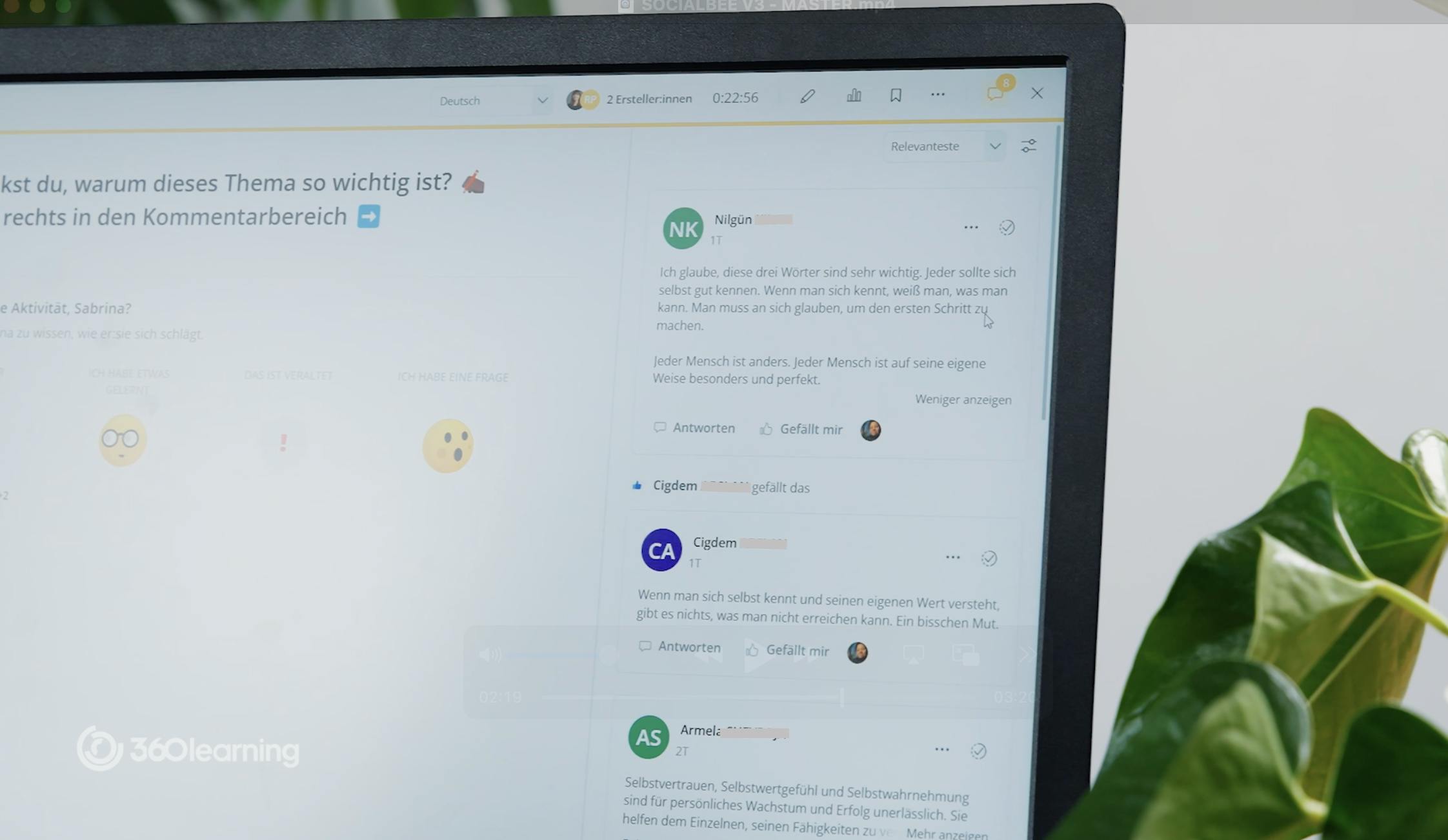 socialbee Lernplattform | 360Learning