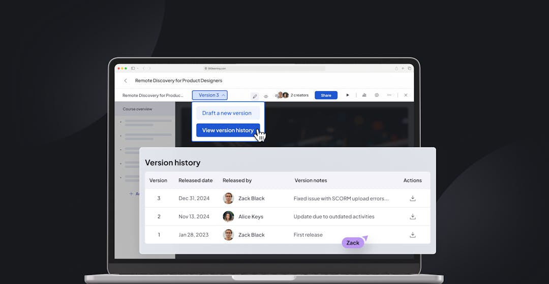 Master Your Course Updates with Seamless Versioning