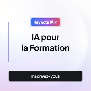 IA pour la formation - Inscrivez-vous ici
