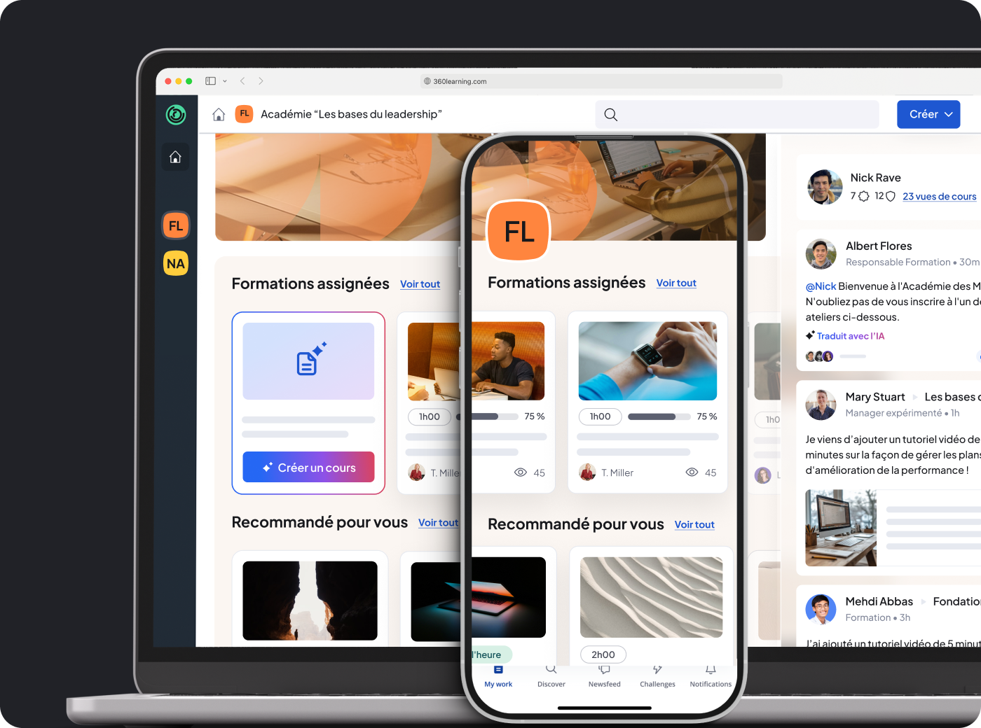 Une seule plateforme pour tous vos besoins de formation