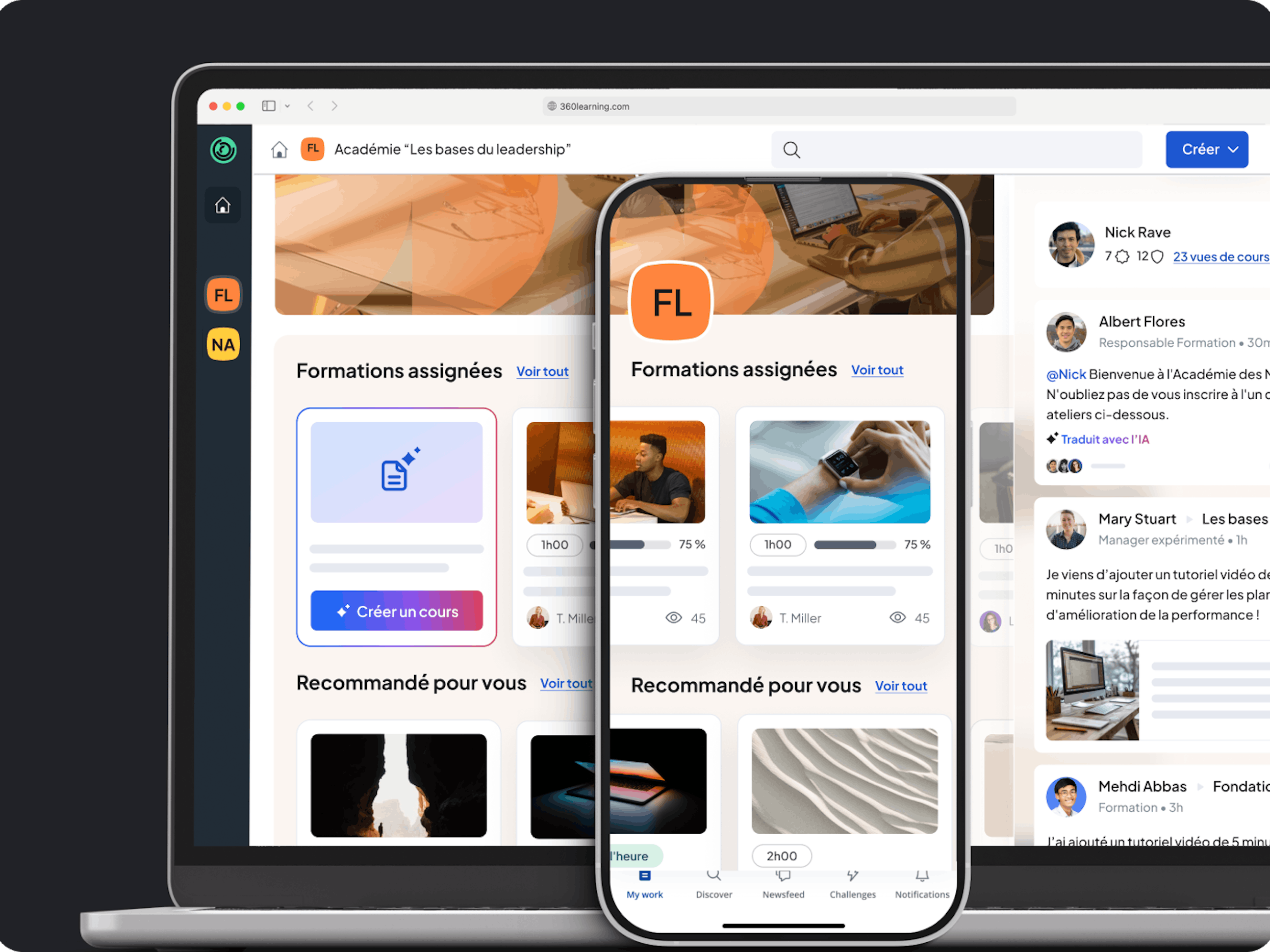Une seule plateforme pour tous vos besoins de formation