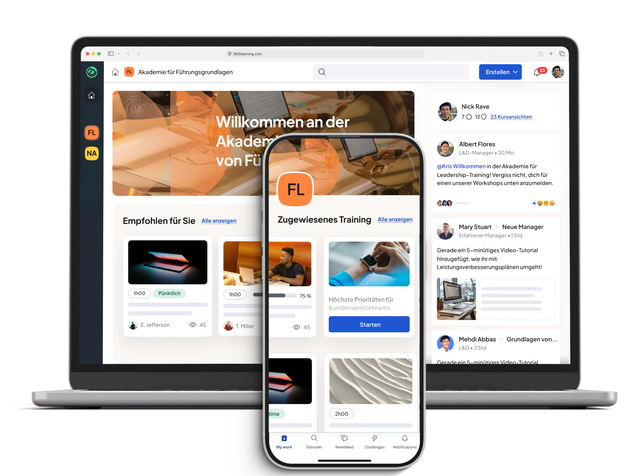 Die All-in-One Lernplattform für Collaborative Learning | 360Learning