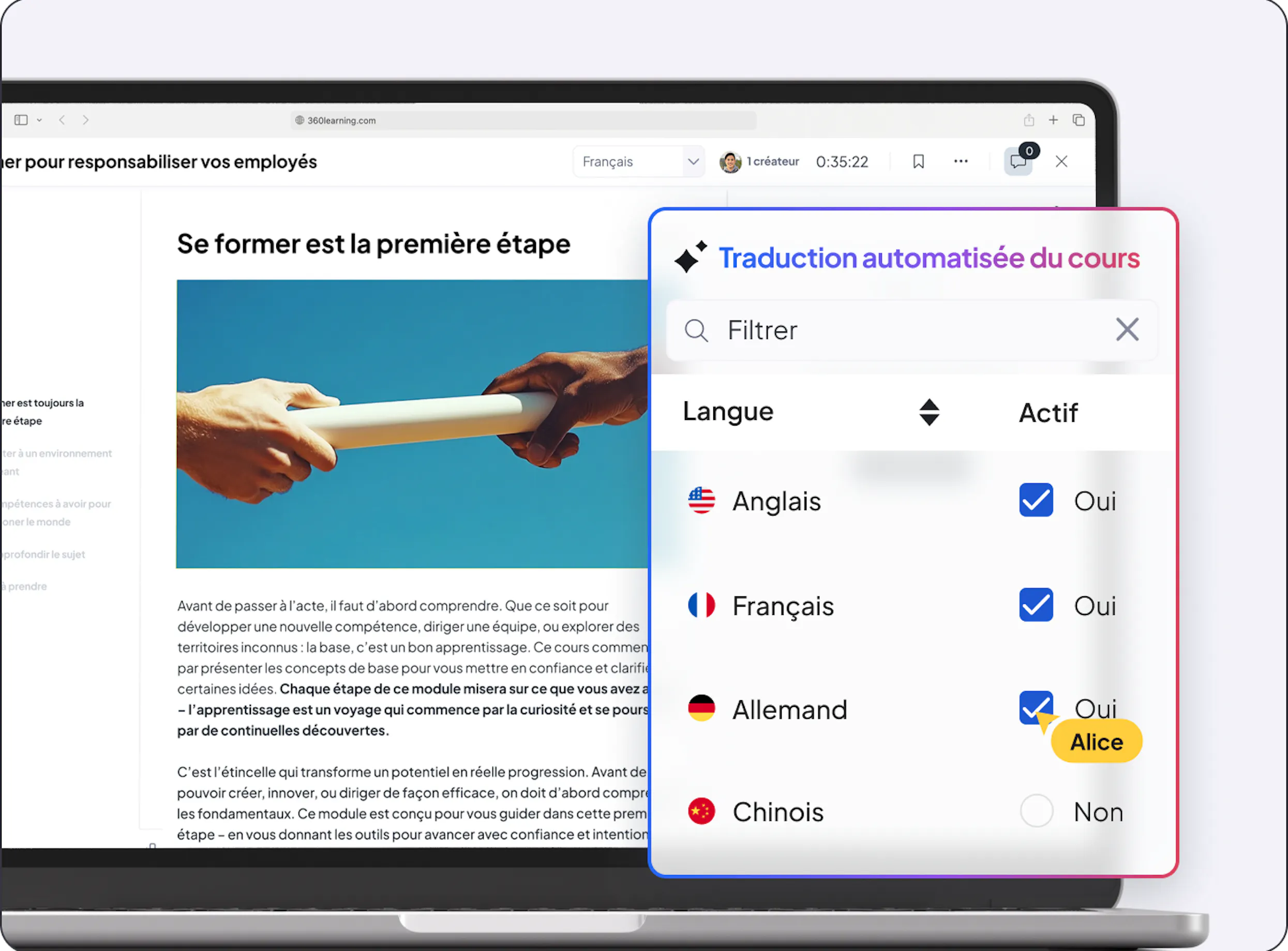 Traduction automatisée