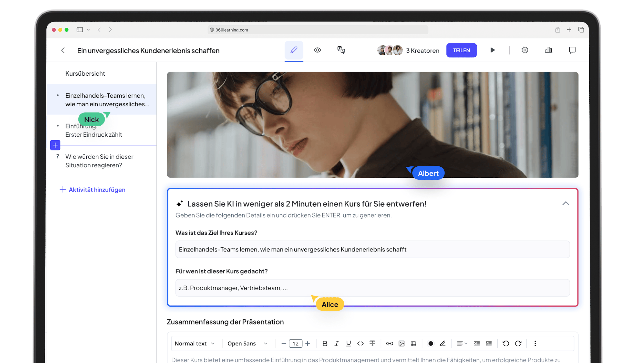 KI in der Personalentwicklung | 360Learning