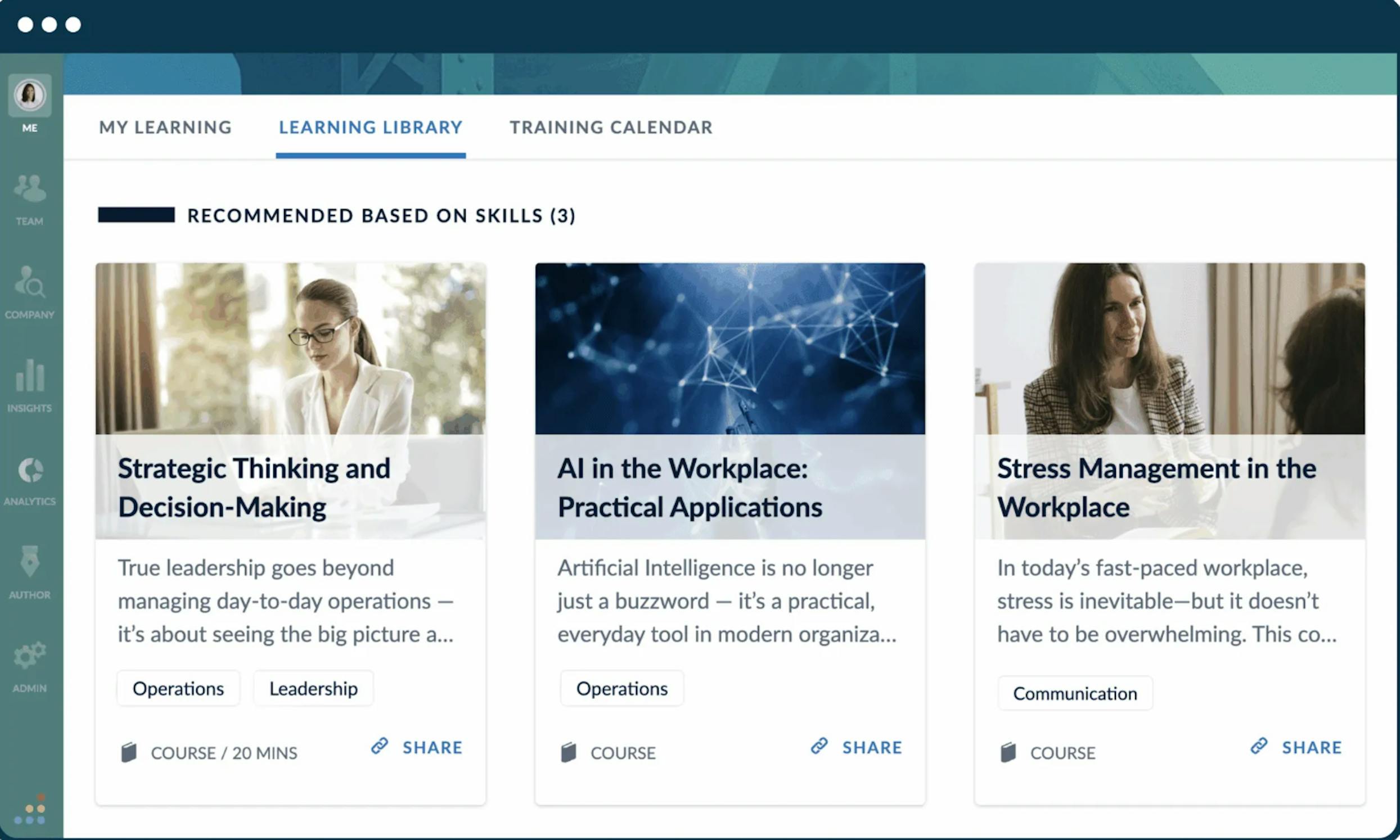 skill-basierte lernplattform bridge