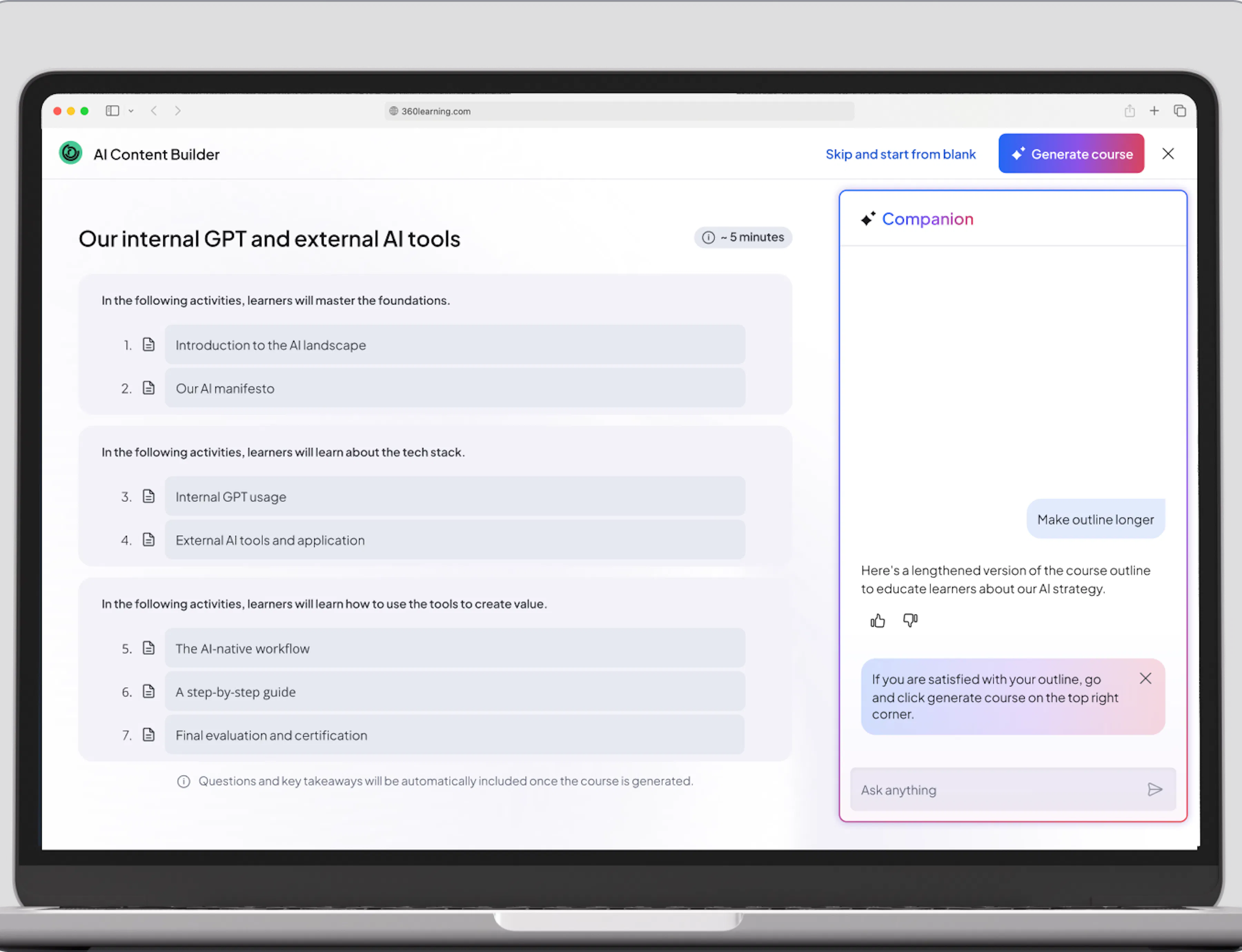 AI Content Builder