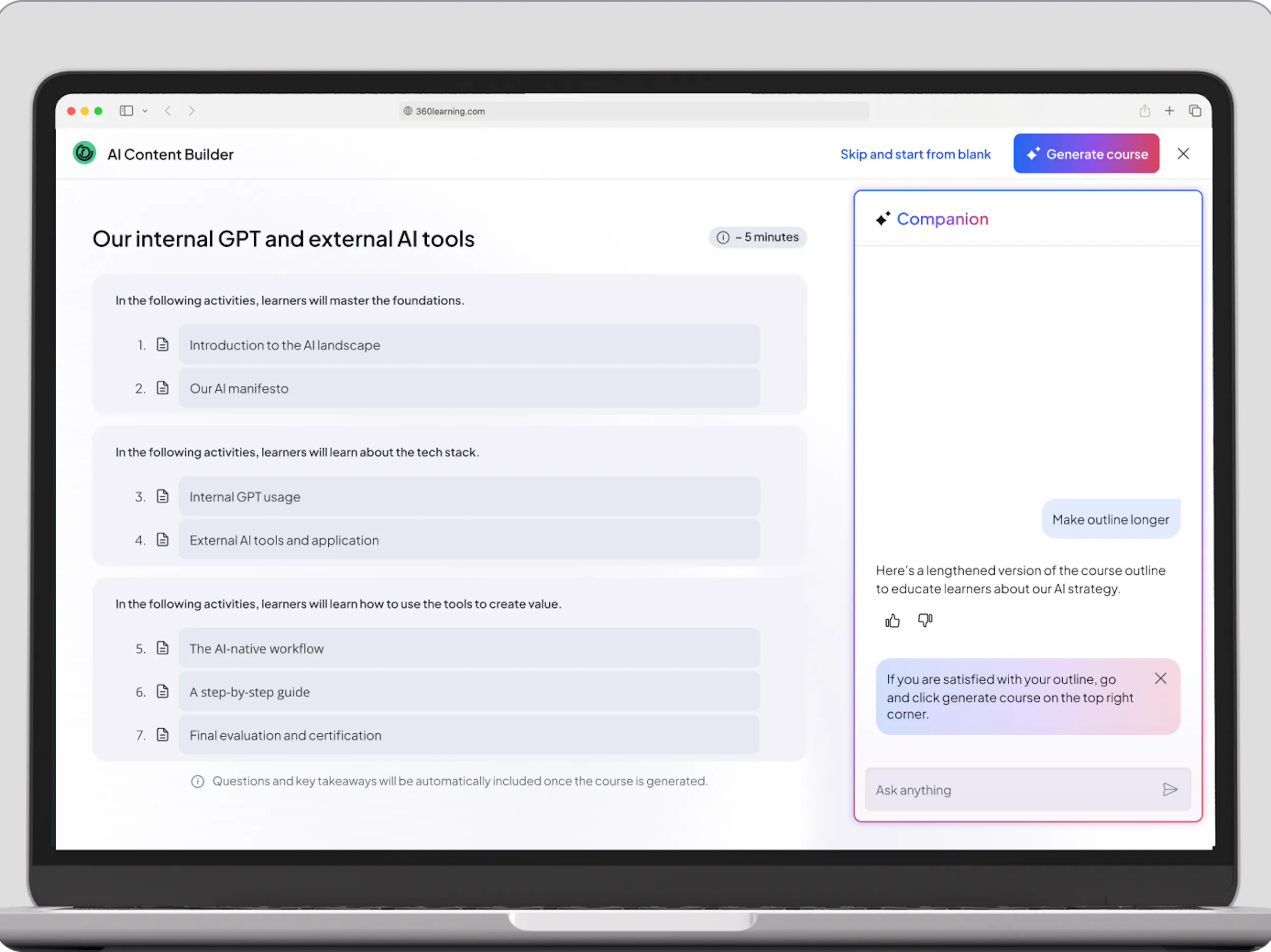 AI Content Builder