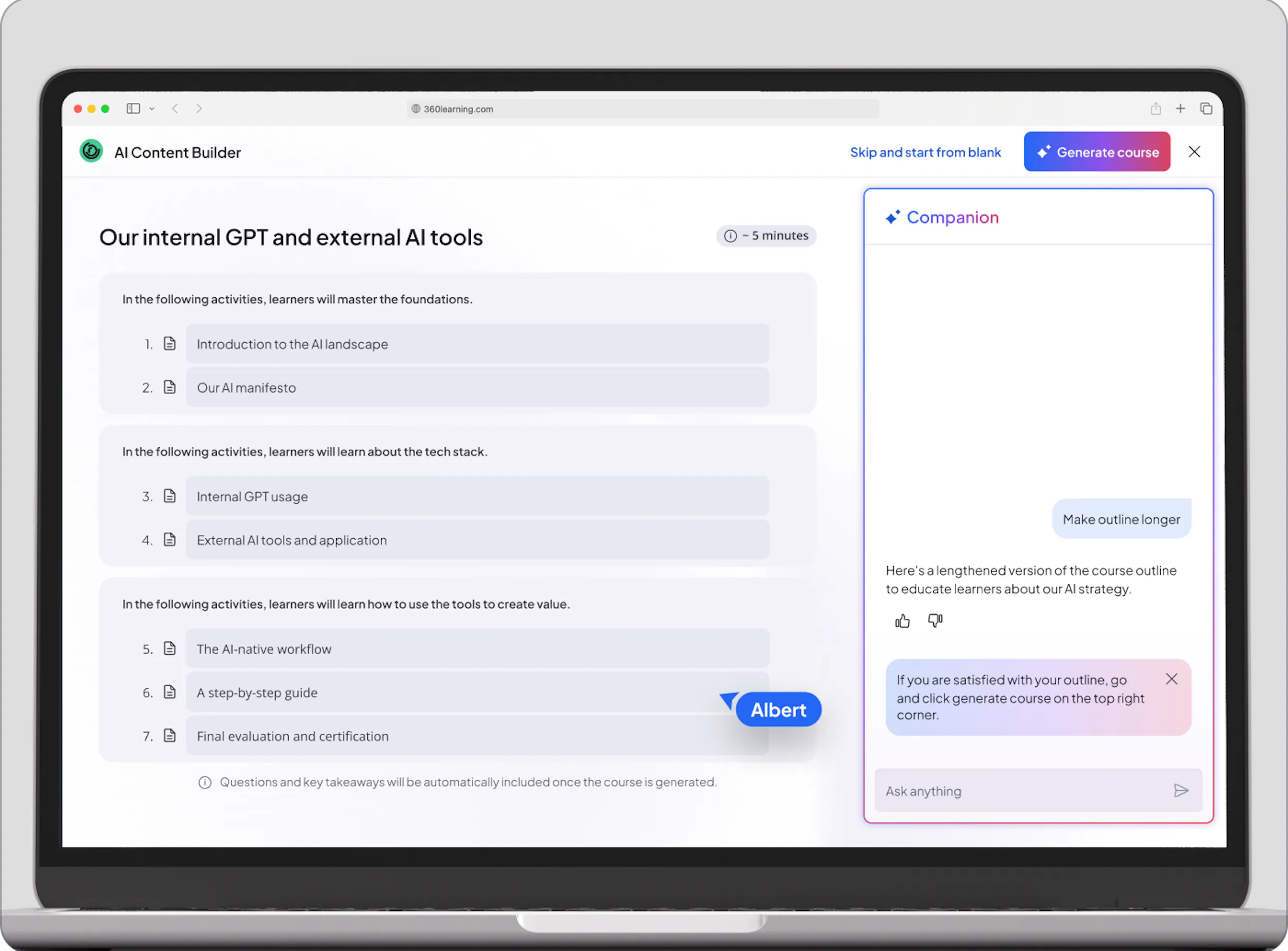 AI Content Builder