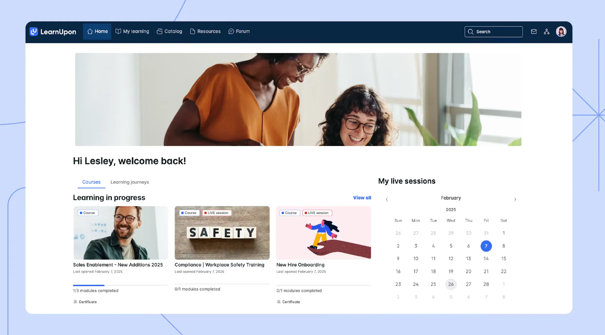 LearnUpon KI LMS