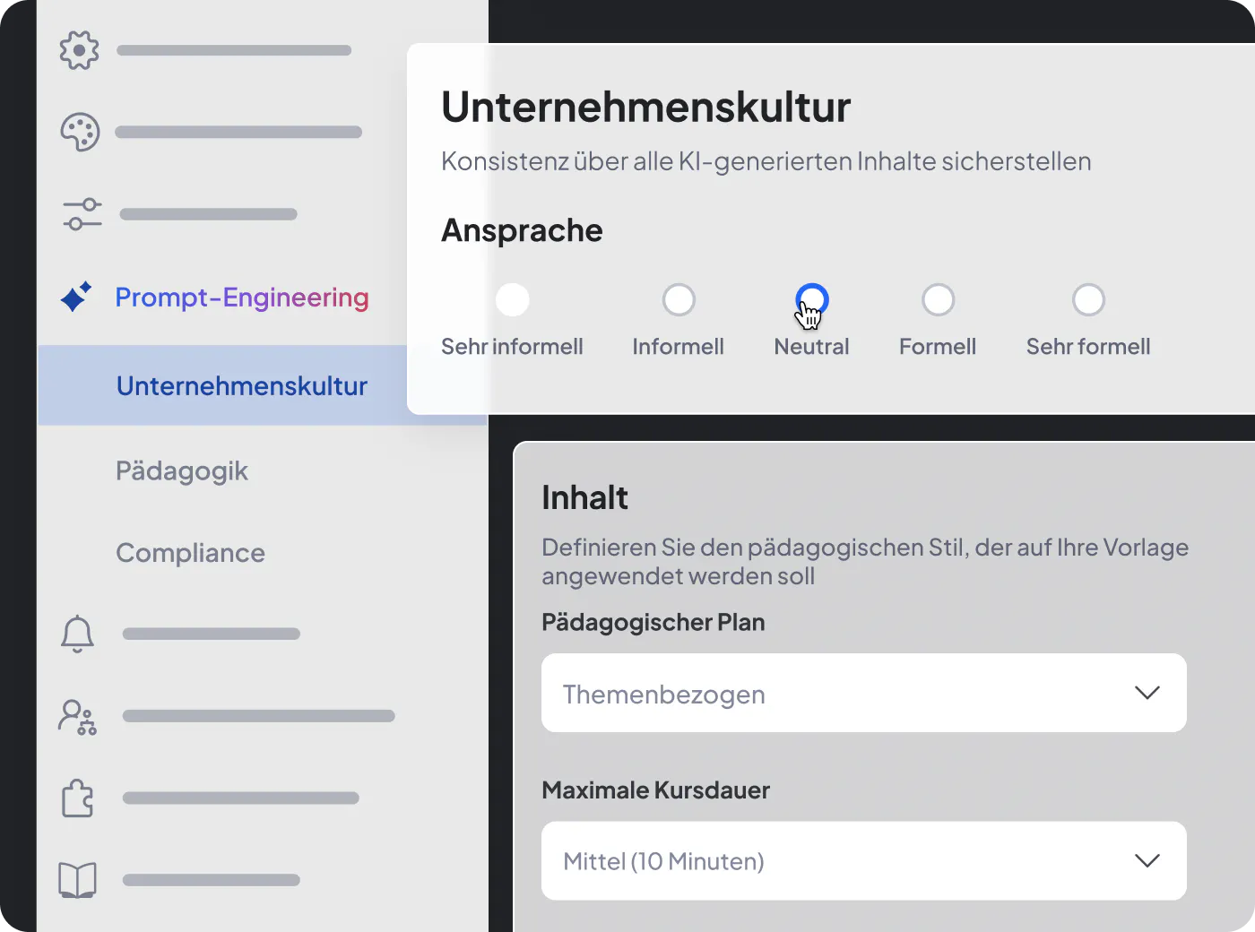 Prompt Lernplattform 360Learning
