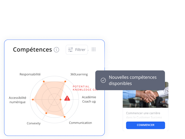 Visualisation des compétences