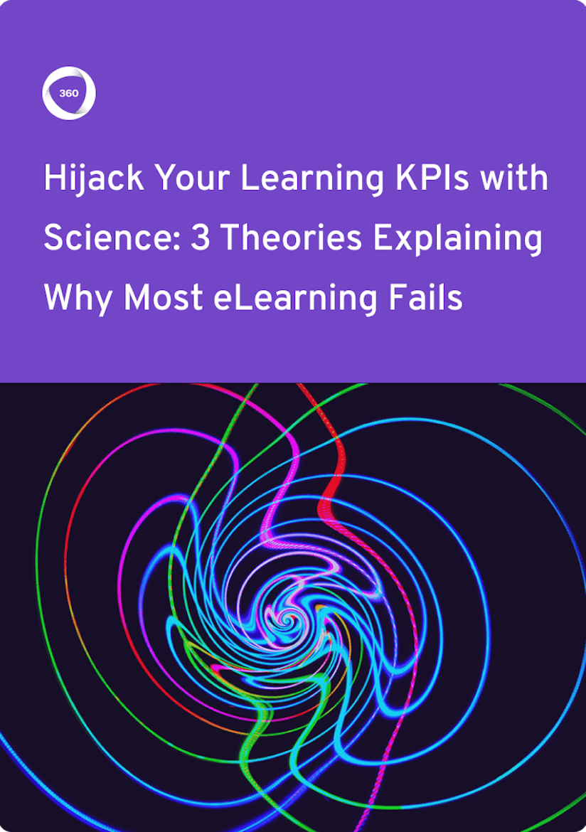 Hijack learning KPIs ebook cover | 360Learning